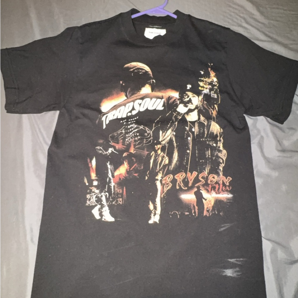 Black Bryson Tiller TrapSoul Graphic Tee